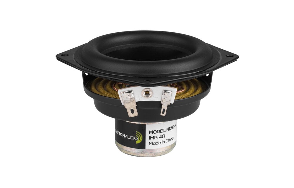 ND90-4 3-1/2" Aluminum Cone Full-Range Driver 4 Ohm