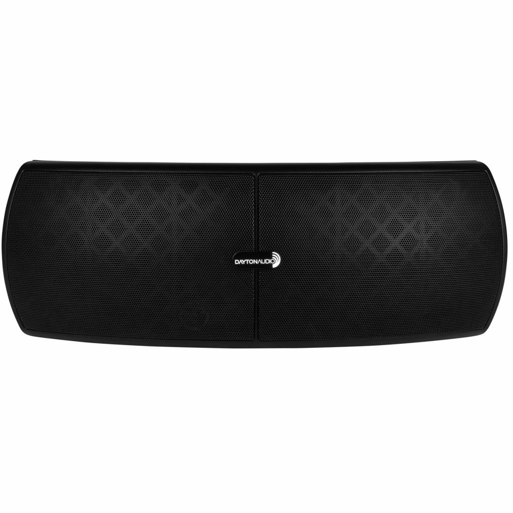 QS204-4 Quadrant 70V / 100V Indoor/Outdoor Speaker Pair with 4 Ohm Bypass - Black