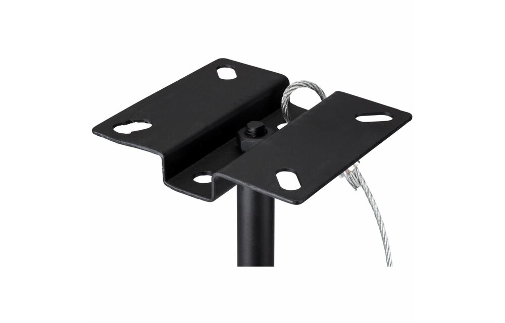 QS204PB 4-Way Pole Mount Speaker Bracket for QS204-4 Quadrant Speakers - Black