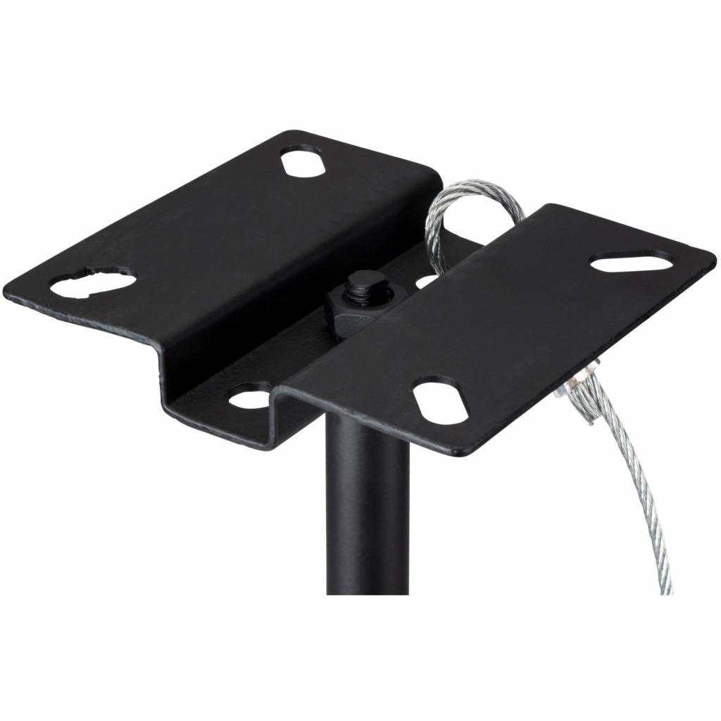 QS204PB 4-Way Pole Mount Speaker Bracket for QS204-4 Quadrant Speakers - Black