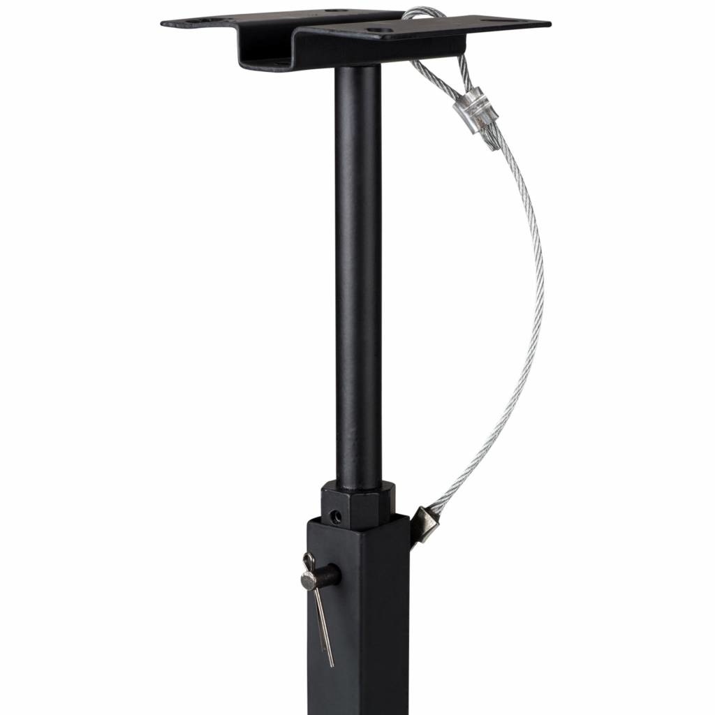 QS204PB 4-Way Pole Mount Speaker Bracket for QS204-4 Quadrant Speakers - Black