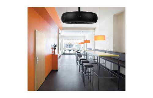 QS204PB 4-Way Pole Mount Speaker Bracket for QS204-4 Quadrant Speakers - Black