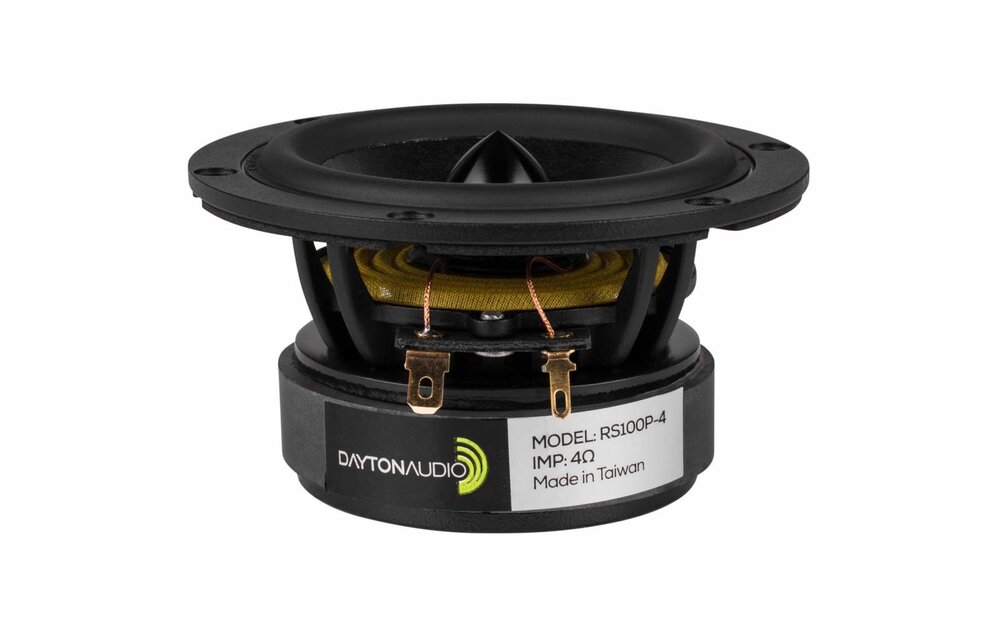 RS100P-4 4" Reference Paper Woofer 4 Ohm