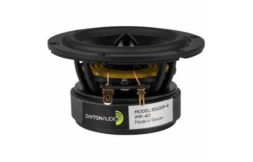 RS100P-4 4" Reference Paper Woofer 4 Ohm