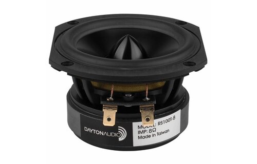 RS100T-8 4" Reference Woofer Truncated Frame