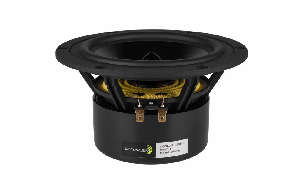 RS180S-8 7" Reference Shielded Woofer 8 Ohm