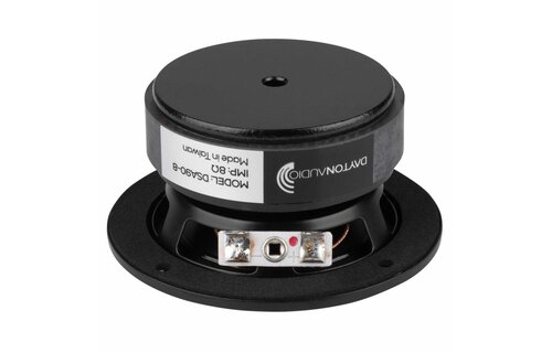 DSA90-8 3" Designer Series Aluminum Cone Full-Range Driver 8 Ohm