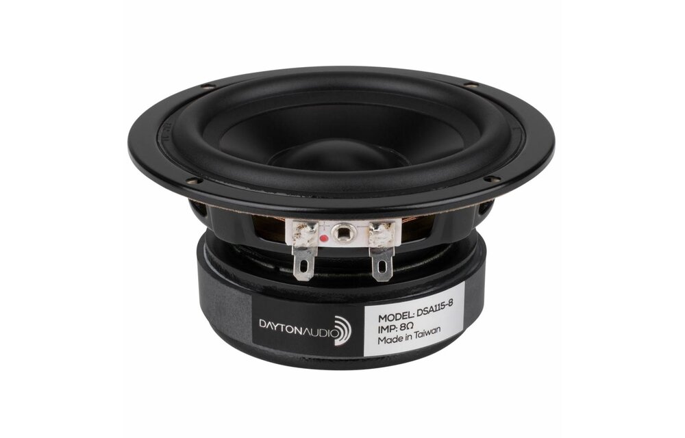 DSA115-8 4" Designer Series Aluminum Cone Woofer