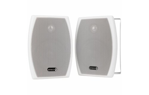 IO525WT 5-1/4" 2-Way 70V Indoor/Outdoor Speaker Pair White