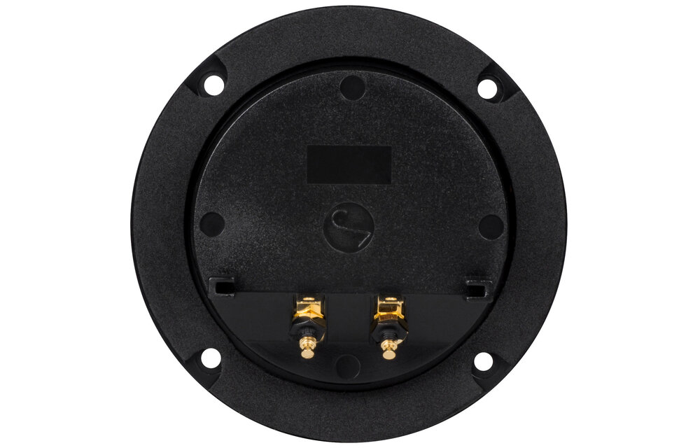 Gold Banana 5-Way Binding Post Round Recessed Speaker Terminal Cup