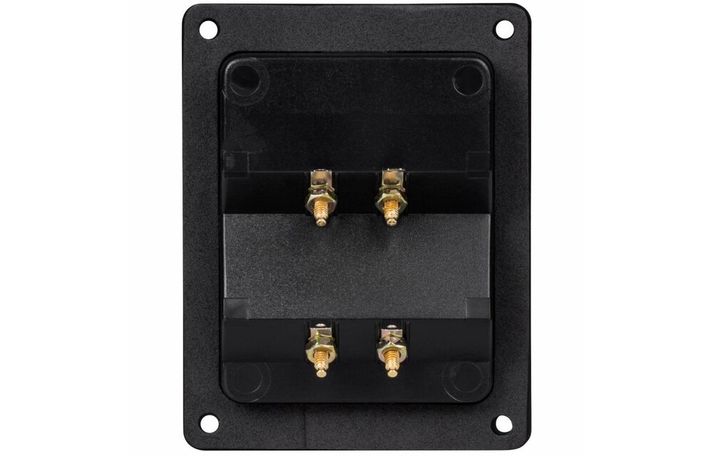 Gold Plated Bi-Amp Speaker Wire Terminal Cup Banana Binding Post