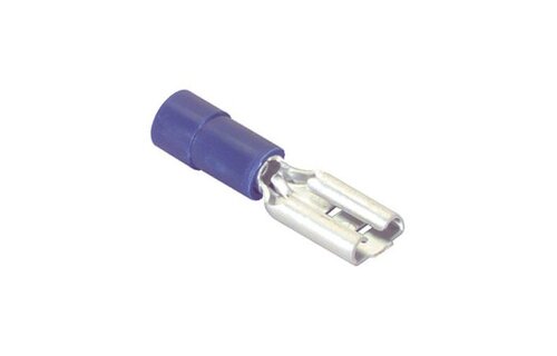 (16-14) Female Disconnect Crimp Terminal Blue