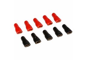 Gold 12 AWG 1/4" Female Disconnect 5 Pair