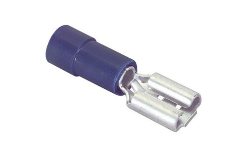 (16-14) Female Disconnect Crimp Terminal Blue