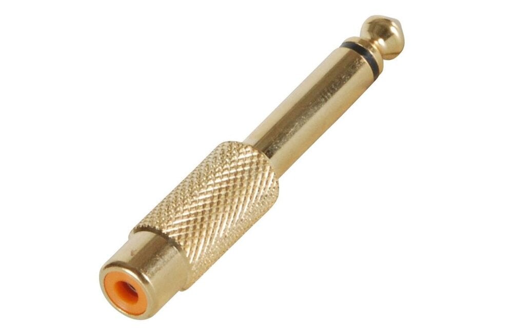 RCA Jack To 1/4" Mono Plug