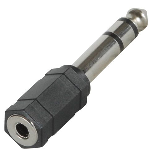 3.5mm Stereo Jack To 1/4" Stereo Plug Adapter
