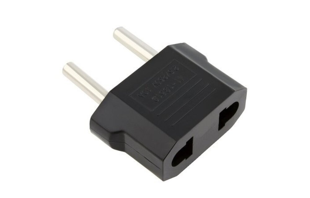 Universal USA to Europe Plug Adapter