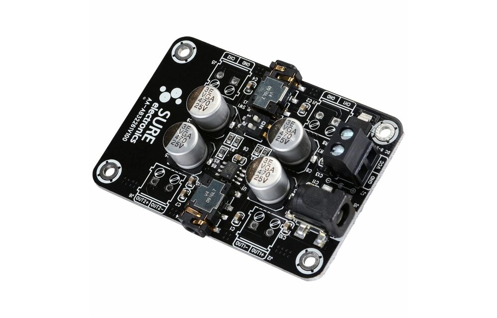 AA-AB32261 Stereo 2 x 150mW Class AB LM4881 Headphone Amplifier Board