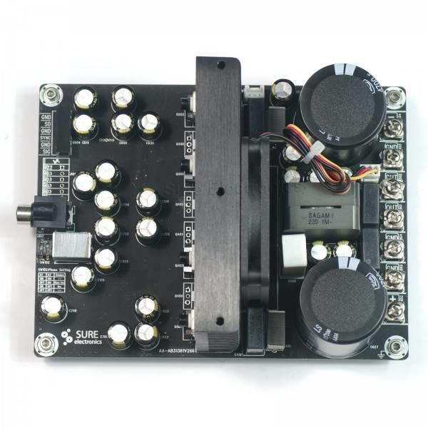 AA-AB31512 1x500W IRS2092 4 Ohm Class D Audio Amplifier Board