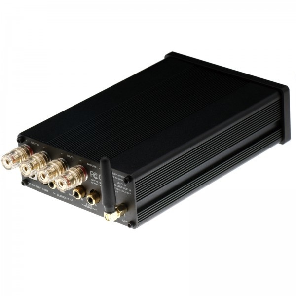 AA-AS32971 2 x 100 Watt 6 Ohm Class D Audio Amplifier Explorer w Bluetooth, Remote Control