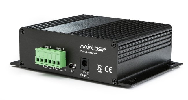 Balanced 2x4 Boxed Digital Signal Processor