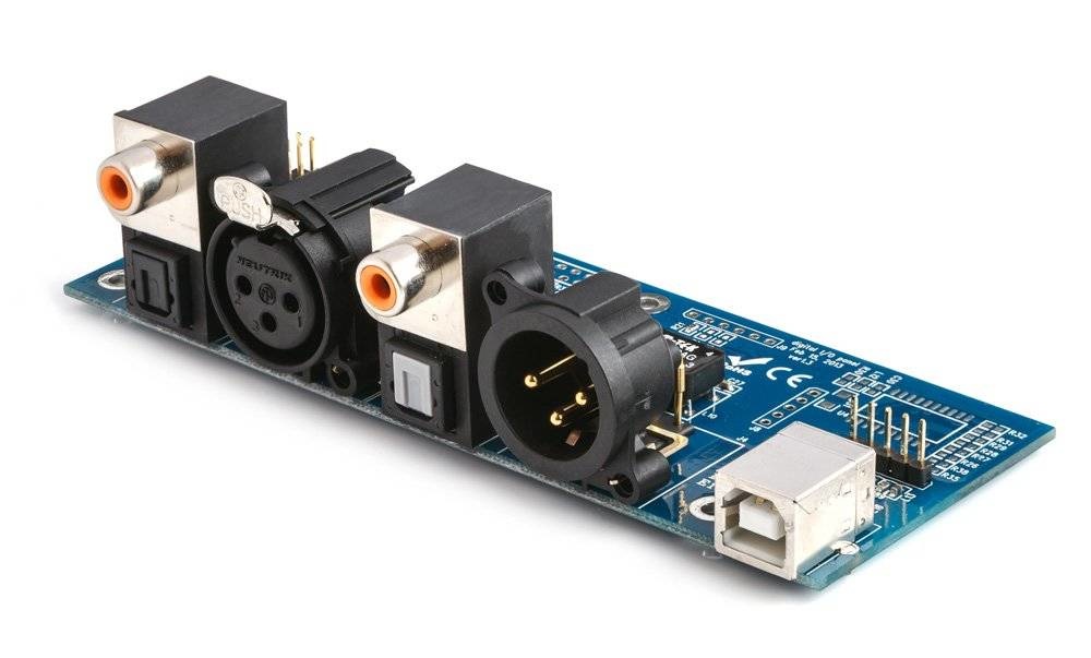 DIGI-FP AES-EBU/SPDIF/TOSLINK Input/Output board