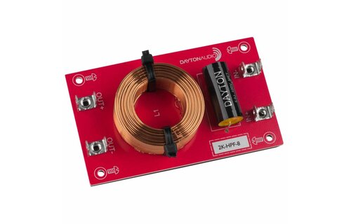 High Pass Speaker Crossover 12 dB/Octave, 8 Ohm
