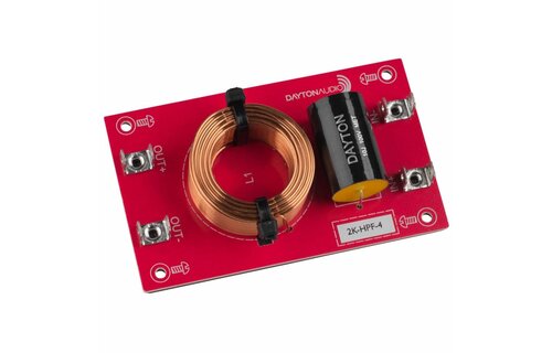 High Pass Speaker Crossover 12 dB/Octave, 4 Ohm