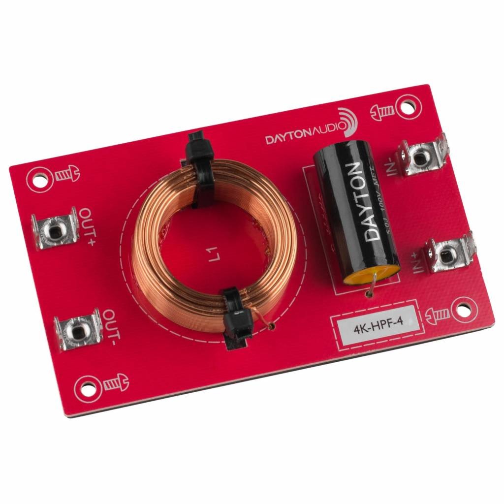 High Pass Speaker Crossover 12 dB/Octave, 4 Ohm