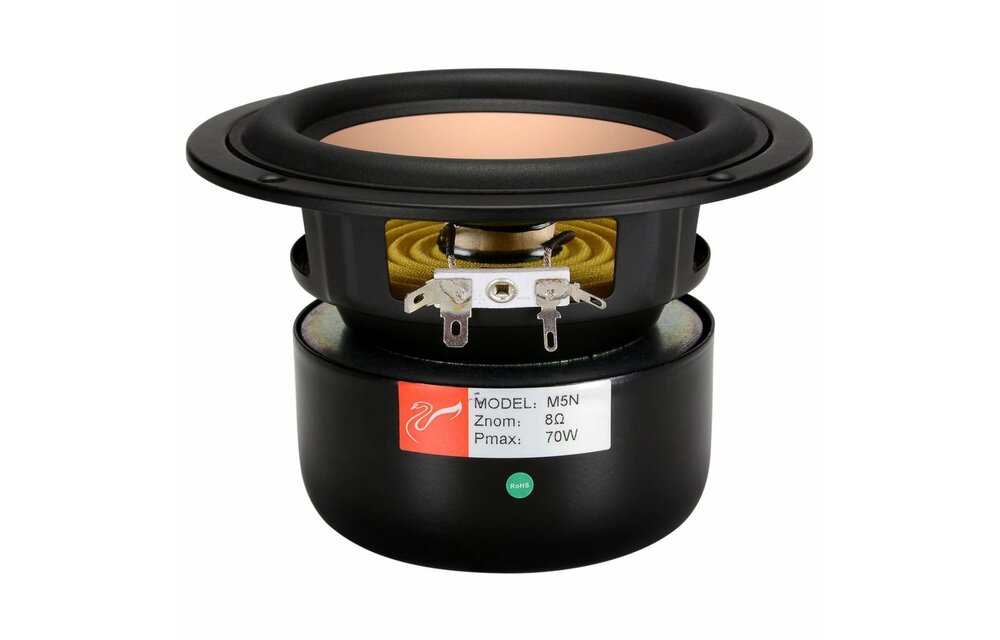 M5N 5" Aluminum / Magnesium Midbass