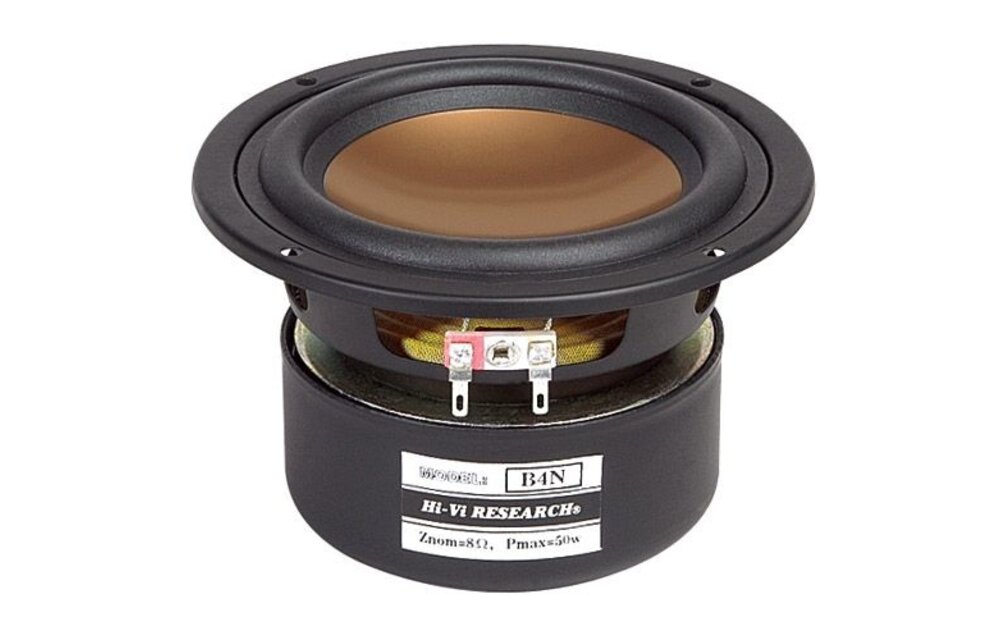 B4N 4" Aluminum Midbass Round Frame