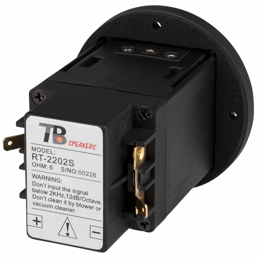 RT-2202S Aluminum Ribbon Tweeter Matched Pair 6 Ohm