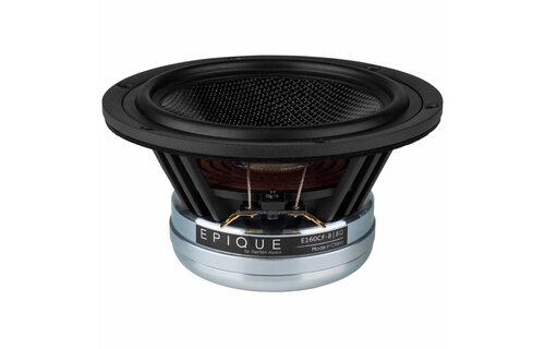 Epique E160CF-8 5-1/4" Carbon Fiber Cone Neodymium Driver 8 Ohm