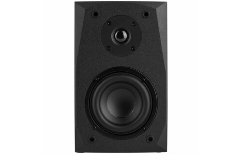 MK402BTX Powered Bluetooth 2-Way Bookshelf Speaker Pair with 3.5mm Aux In