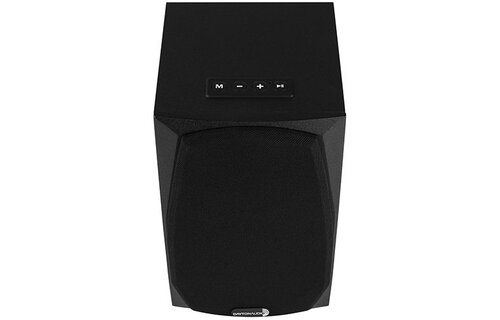 MK402BTX Powered Bluetooth 2-Way Bookshelf Speaker Pair with 3.5mm Aux In