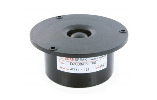 Classic D2008/851100 3/4" Textile Dome Tweeter