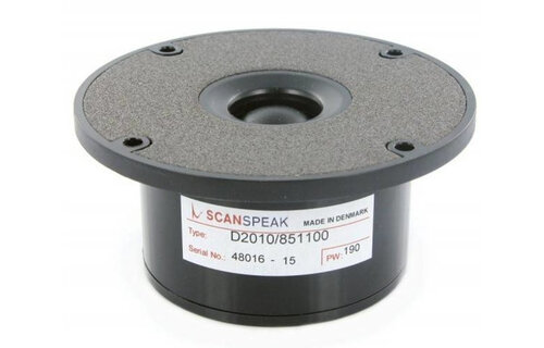 Classic D2010/851100 3/4" Textile Dome Tweeter