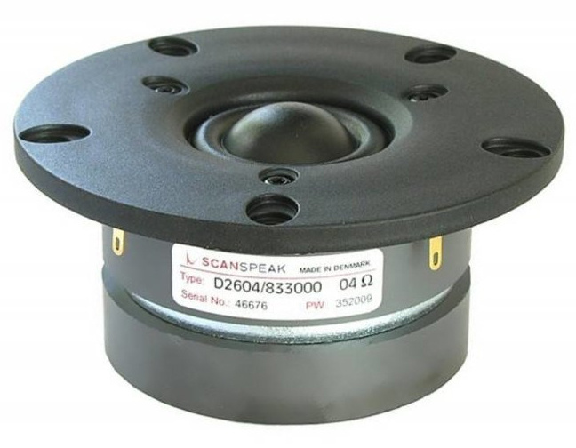 Discovery D2604/833000 1" Textile Dome Tweeter