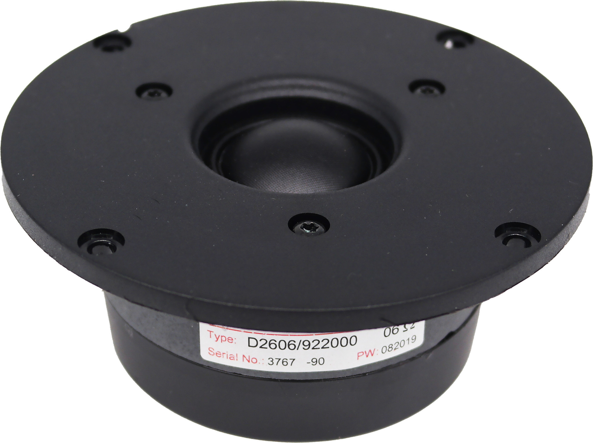Discovery D2606/922000 1" Coated Textile Dome Tweeter