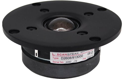 Discovery D2608/913000 1" Textile Dome Tweeter