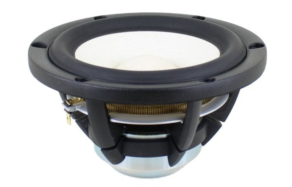 Satori MR13PNW-4 5" White Egyptian Papyrus Cone Midrange