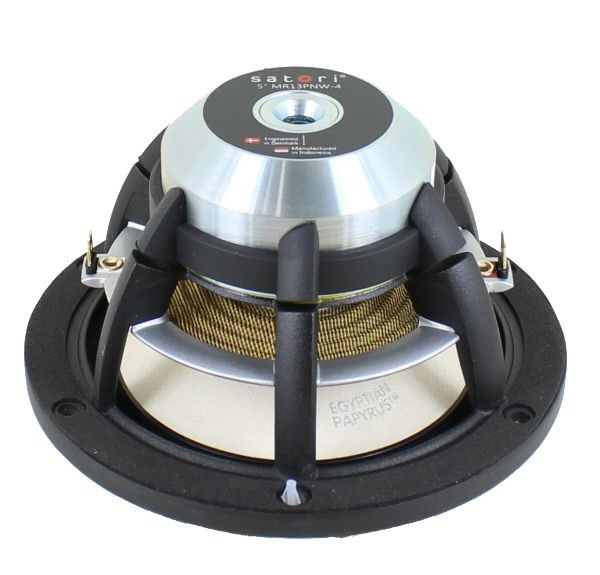 Satori MR13PNW-4 5" White Egyptian Papyrus Cone Midrange