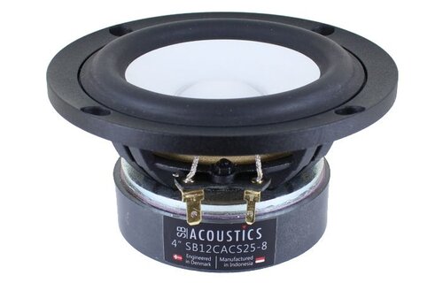 SB12CACS25-8 4" Ceramic Woofer