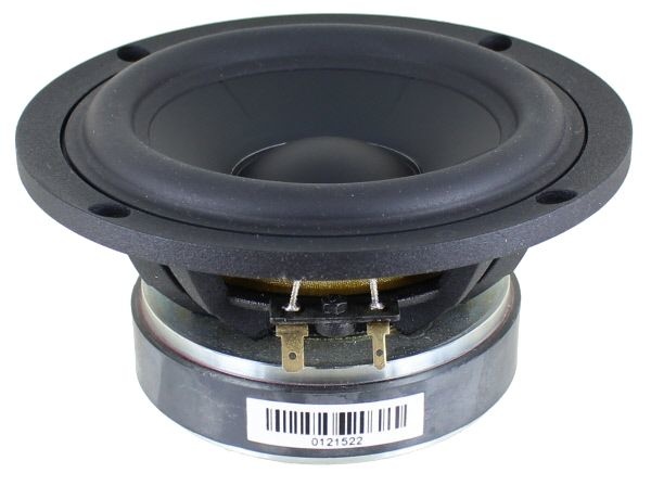 SB15NBAC30-4 5" Black Aluminum Cone Mid-bass