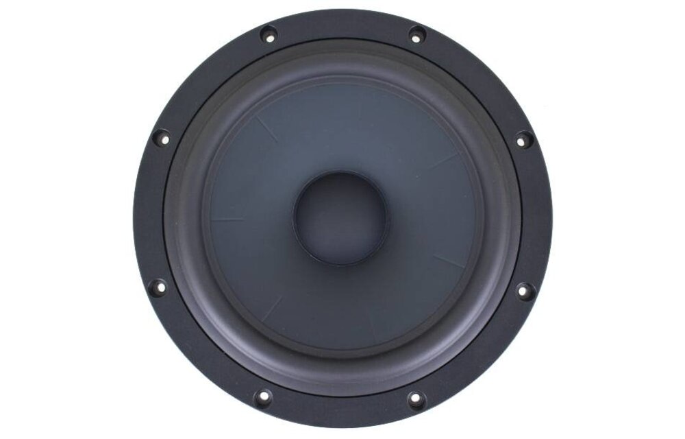 SB23NBACS45-4 8" Black Aluminum Cone Woofer