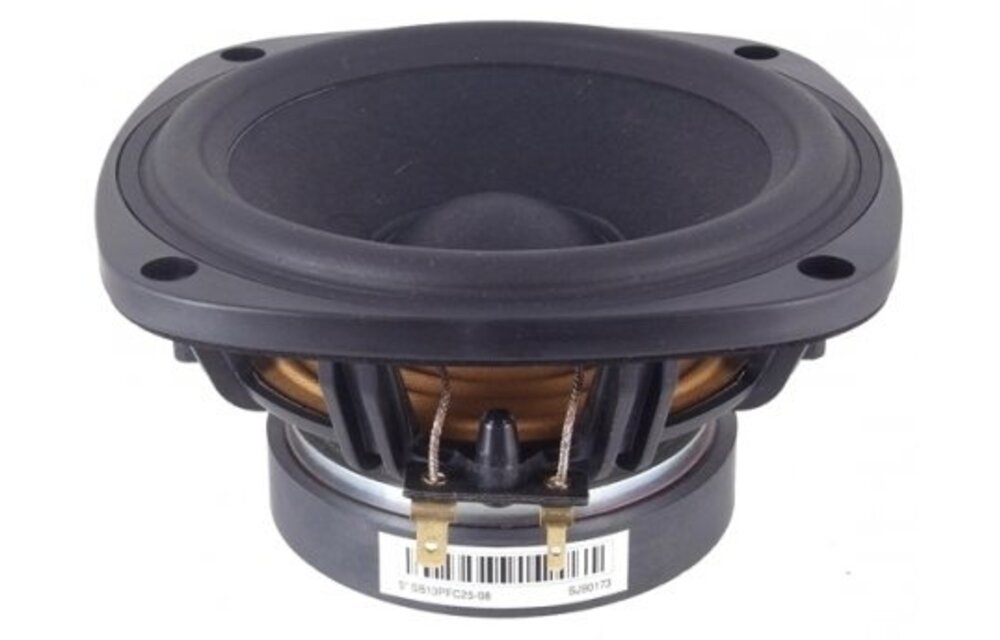 SB13PFC25-4 5" Paper Cone Woofer