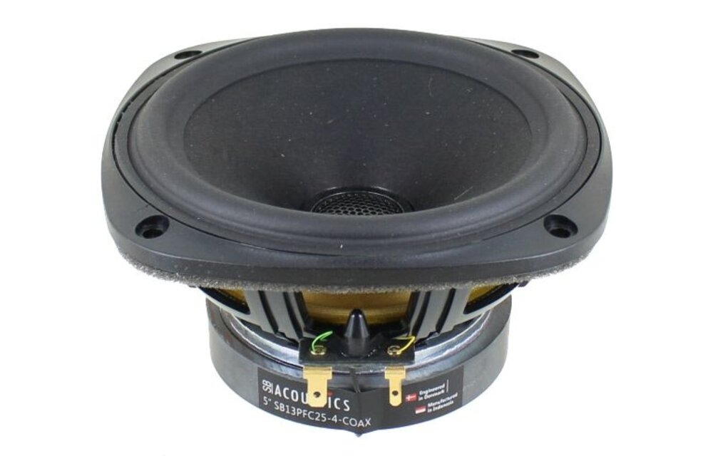 SB13PFC25-4-COAX 5" Paper Cone Coaxial