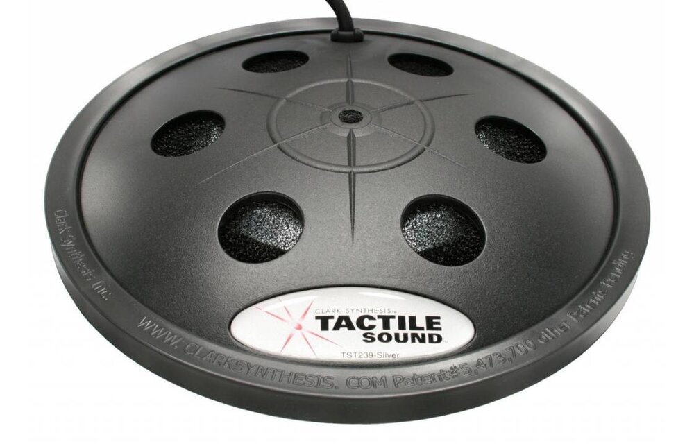 TST239 Silver Tactile Transducer Bass Shaker