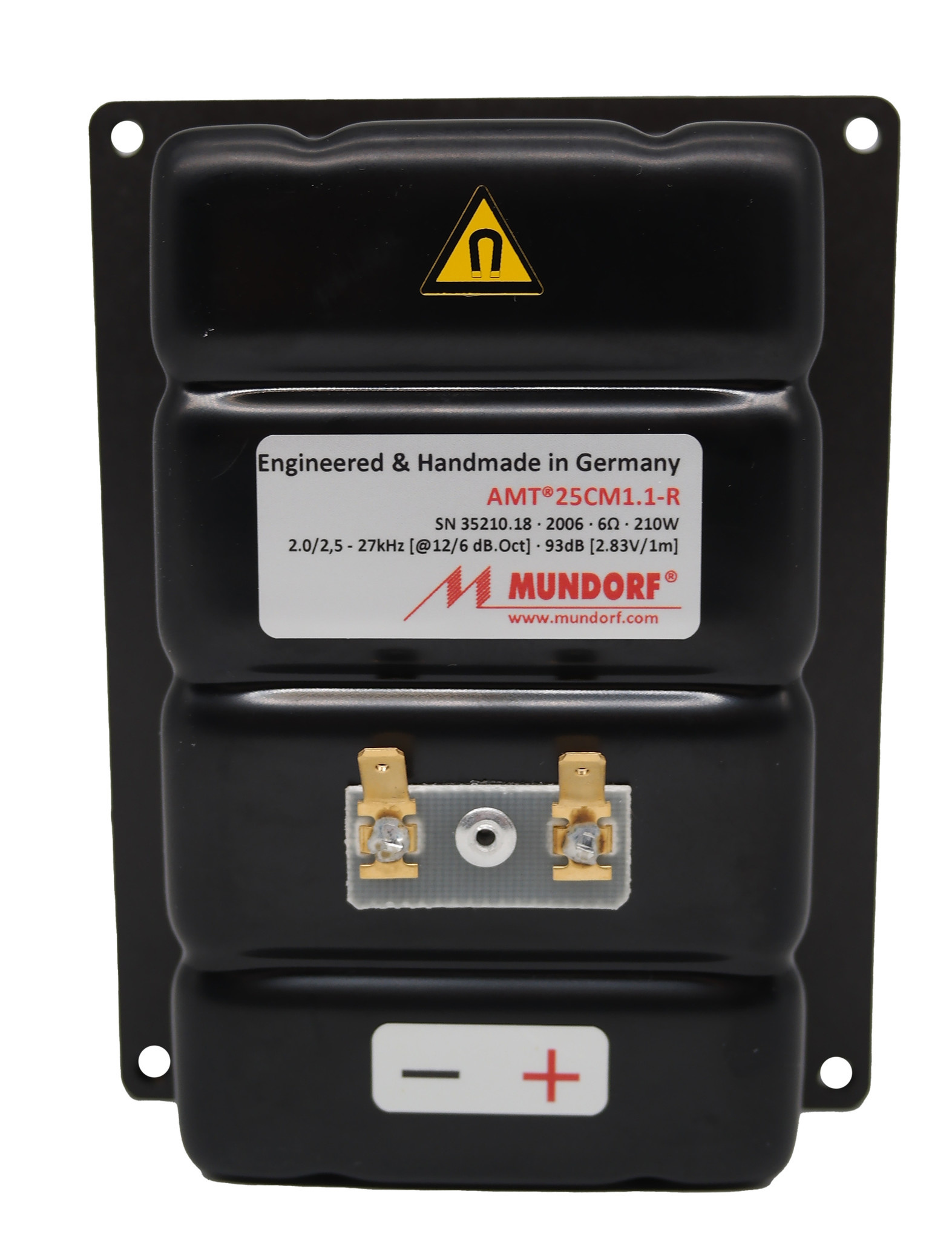 AMT25CM1.1-R Air Motion Tweeter (AMT)