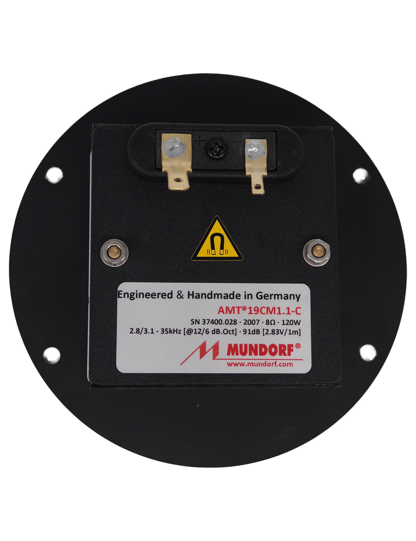 AMT19CM1.1-C Air Motion Tweeter (AMT)